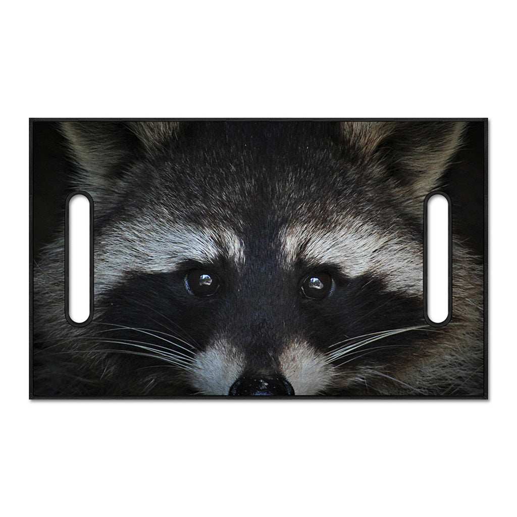 Raccoon Portrait Print Golf Cart Seat Cover