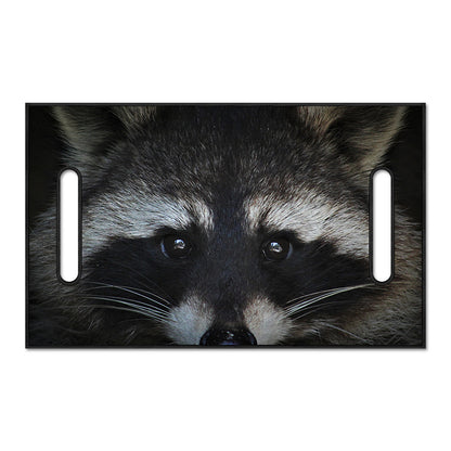 Raccoon Portrait Print Golf Cart Seat Cover