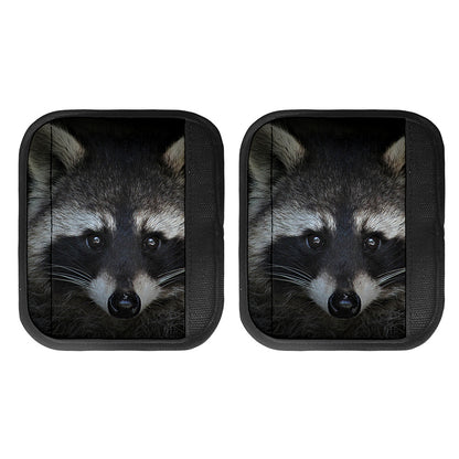 Raccoon Portrait Print Handle Covers