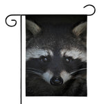 Raccoon Portrait Print House Flag