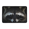 Raccoon Portrait Print Kitchen Mat