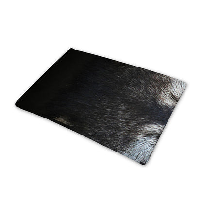Raccoon Portrait Print Pet Cooling Mat Cover