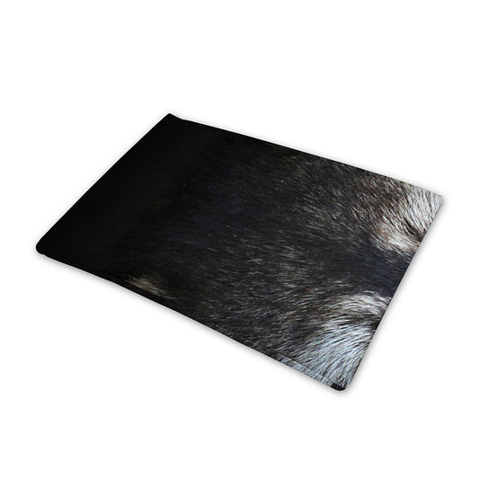 Raccoon Portrait Print Pet Cooling Mat Cover