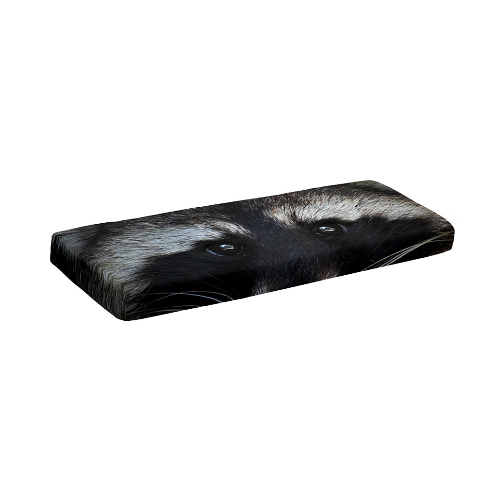 Raccoon Portrait Print Piano Keyboard Cover