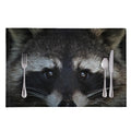 Raccoon Portrait Print Placemat