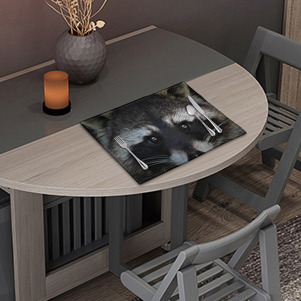 Raccoon Portrait Print Placemat