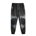 Raccoon Portrait Print Sweatpants