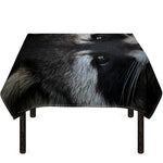 Raccoon Portrait Print Tablecloth
