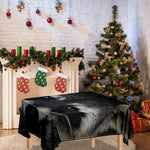 Raccoon Portrait Print Tablecloth