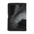 Raccoon Portrait Print Trifold Wallet