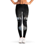 Raccoon Portrait Print Women's Leggings