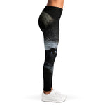 Raccoon Portrait Print Women's Leggings