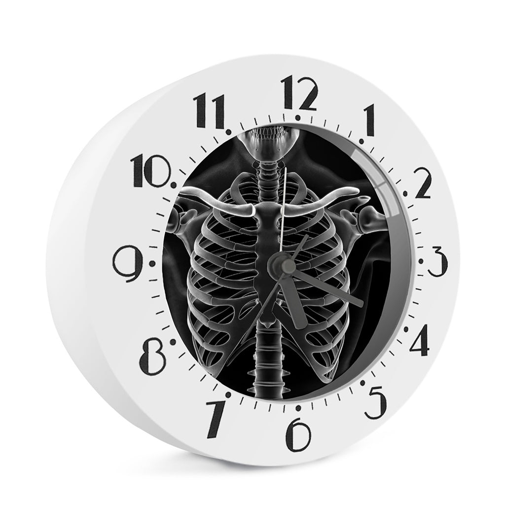 Radiologist X-Ray Film Print Alarm Clock