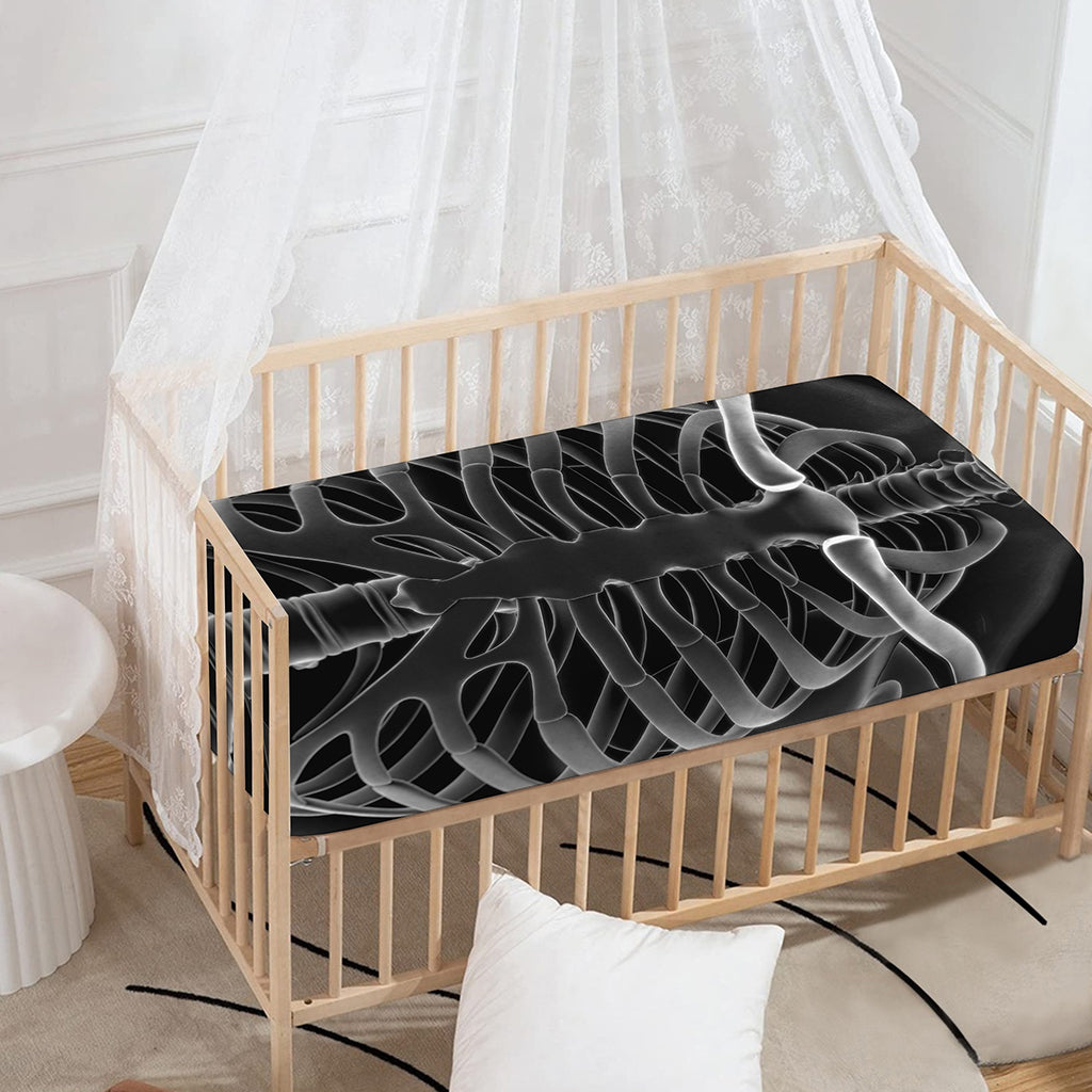 Radiologist X-Ray Film Print Baby Crib Sheet