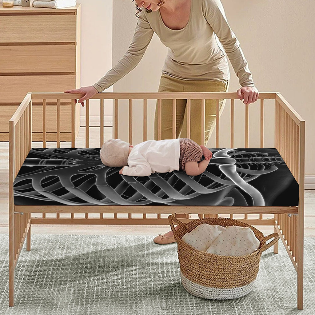 Radiologist X-Ray Film Print Baby Crib Sheet