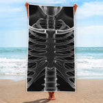 Radiologist X-Ray Film Print Beach Towel