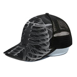 Radiologist X-Ray Film Print Black Mesh Trucker Cap