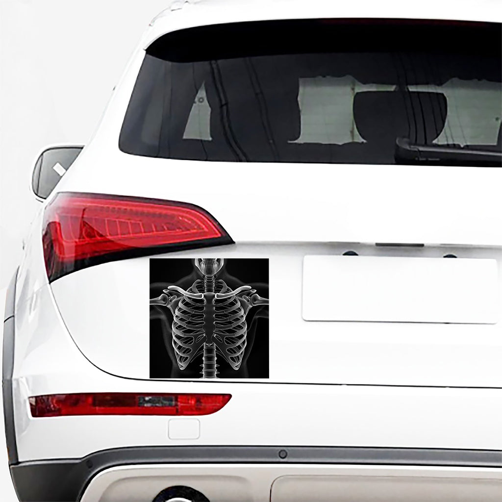 Radiologist X-Ray Film Print Car Sticker