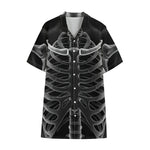 Radiologist X-Ray Film Print Cotton Hawaiian Shirt