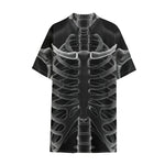 Radiologist X-Ray Film Print Cotton Hawaiian Shirt