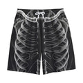 Radiologist X-Ray Film Print Cotton Shorts