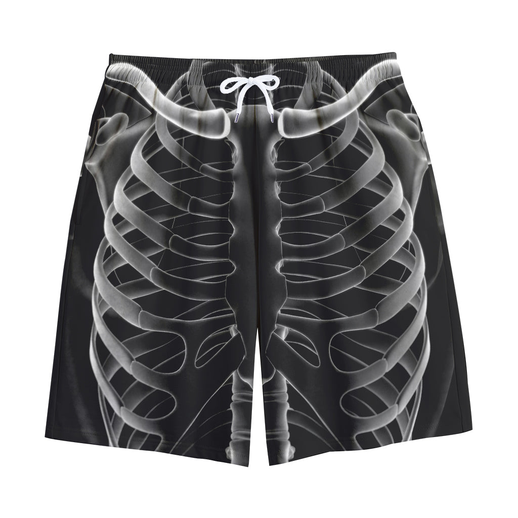 Radiologist X-Ray Film Print Cotton Shorts