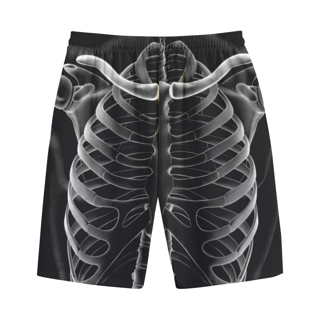 Radiologist X-Ray Film Print Cotton Shorts