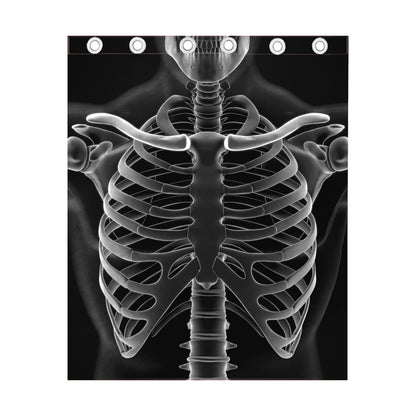 Radiologist X-Ray Film Print Curtain
