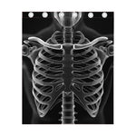 Radiologist X-Ray Film Print Curtain