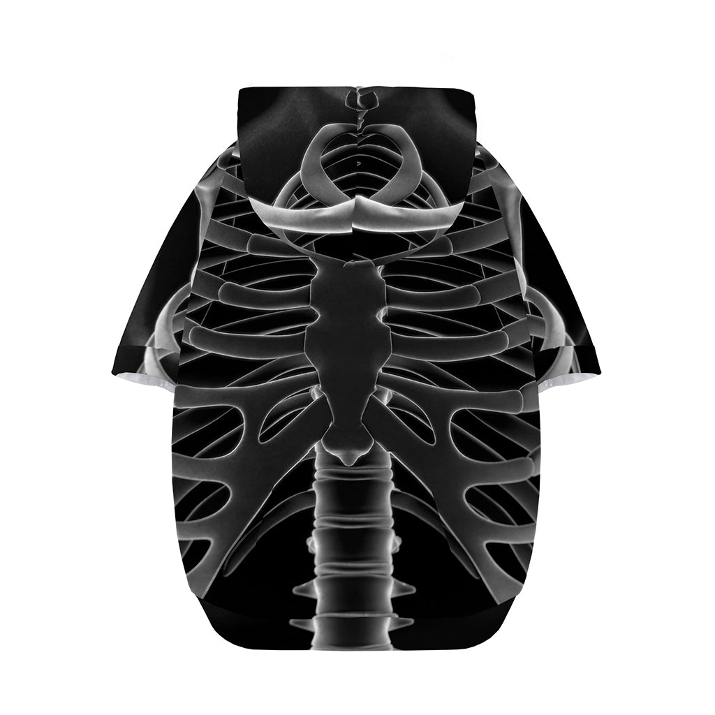Radiologist X-Ray Film Print Dog Zip Up Hoodie