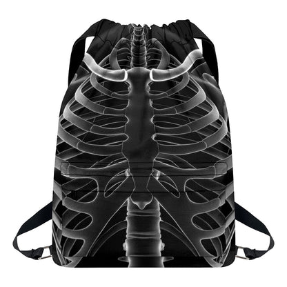 Radiologist X-Ray Film Print Drawstring Backpack