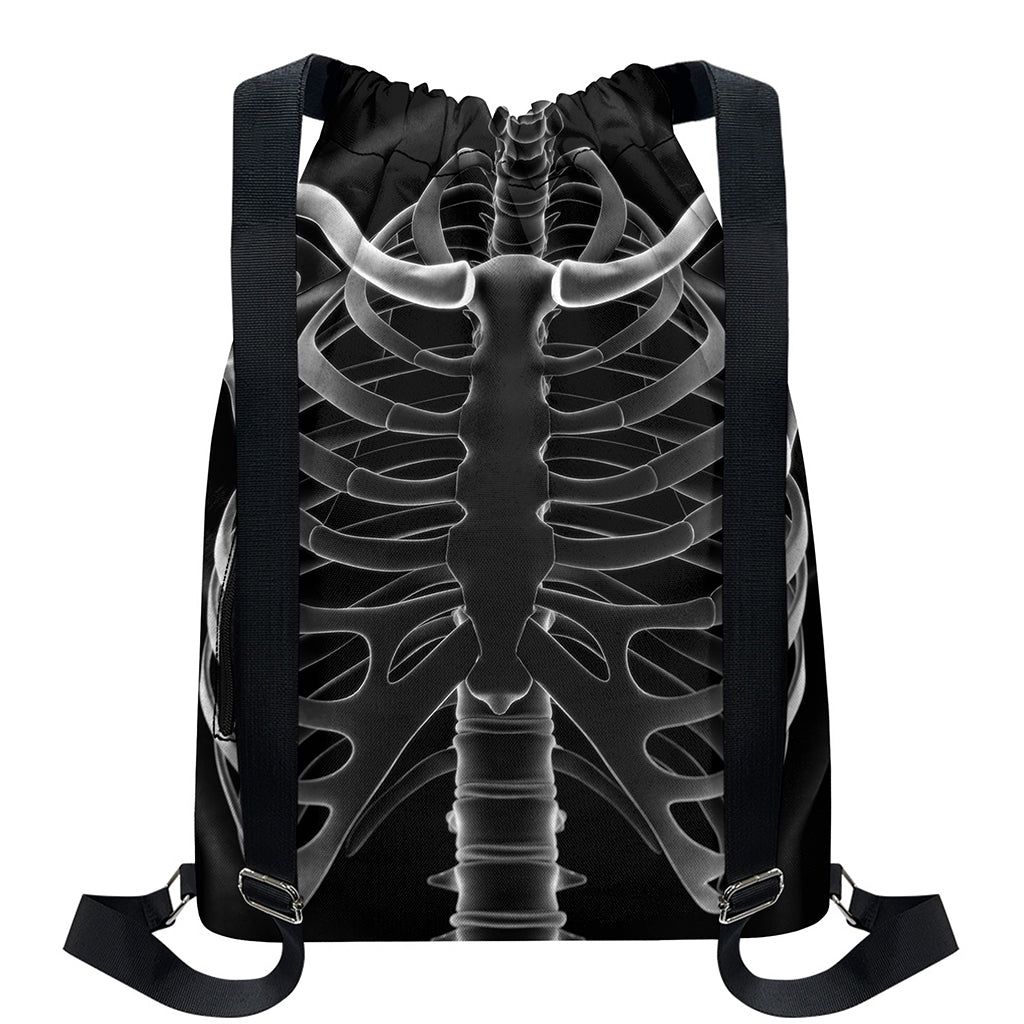 Radiologist X-Ray Film Print Drawstring Backpack