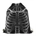 Radiologist X-Ray Film Print Drawstring Bag