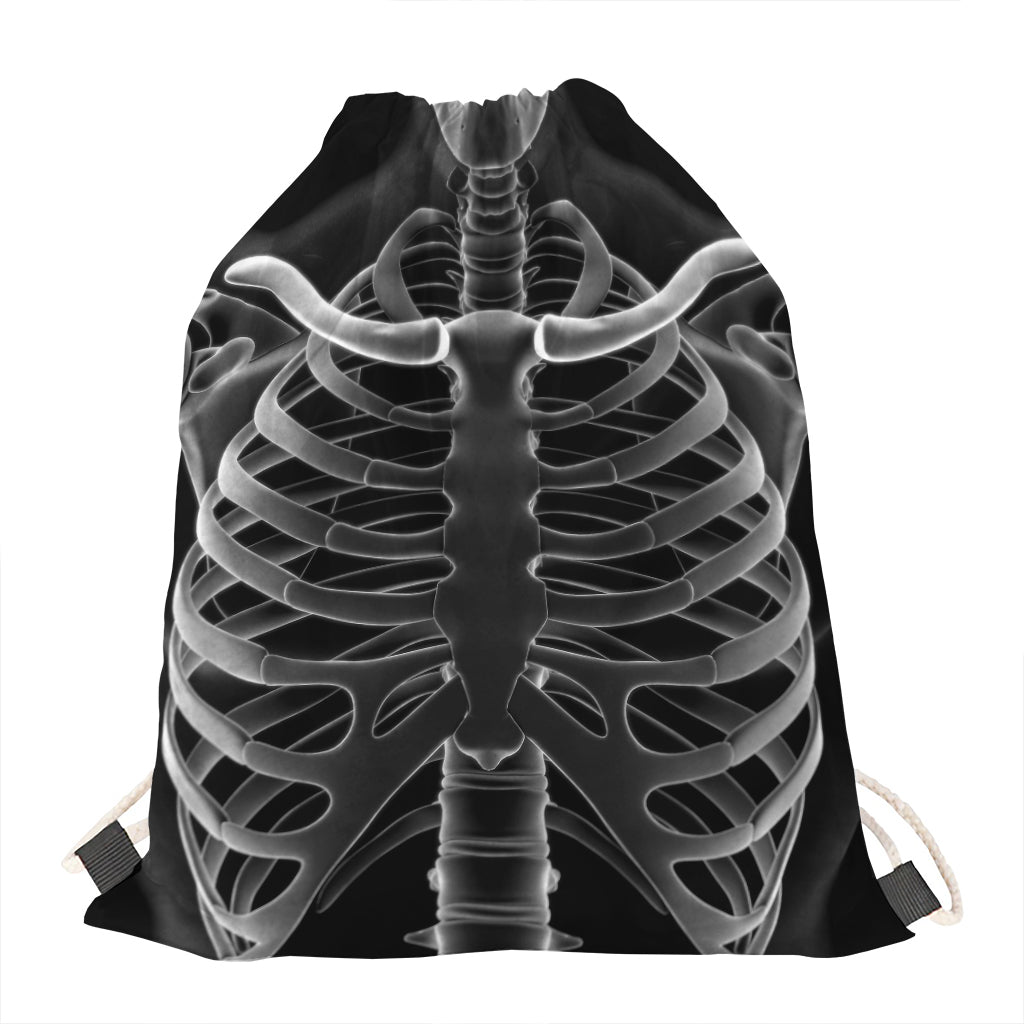Radiologist X-Ray Film Print Drawstring Bag