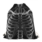 Radiologist X-Ray Film Print Drawstring Bag