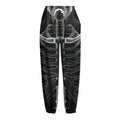 Radiologist X-Ray Film Print Fleece Lined Knit Pants