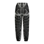 Radiologist X-Ray Film Print Fleece Lined Knit Pants