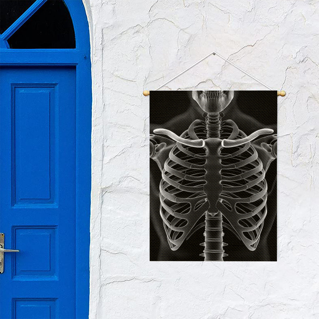 Radiologist X-Ray Film Print Garden Flag