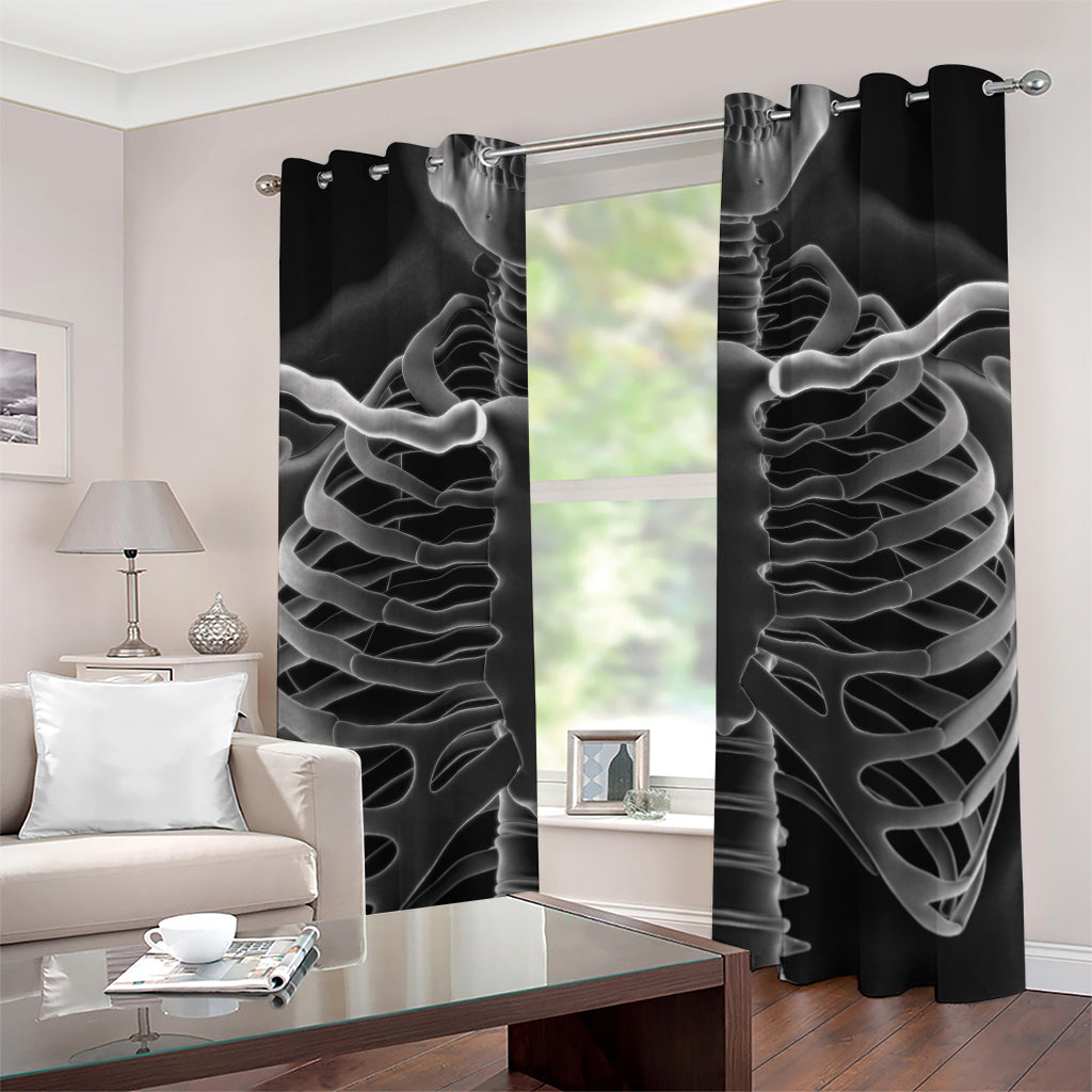 Radiologist X-Ray Film Print Grommet Curtains