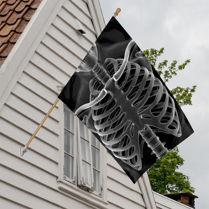 Radiologist X-Ray Film Print House Flag