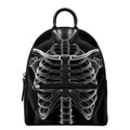 Radiologist X-Ray Film Print Leather Backpack