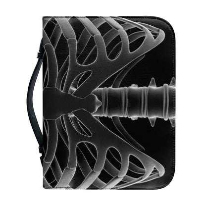 Radiologist X-Ray Film Print Leather Bible Cover