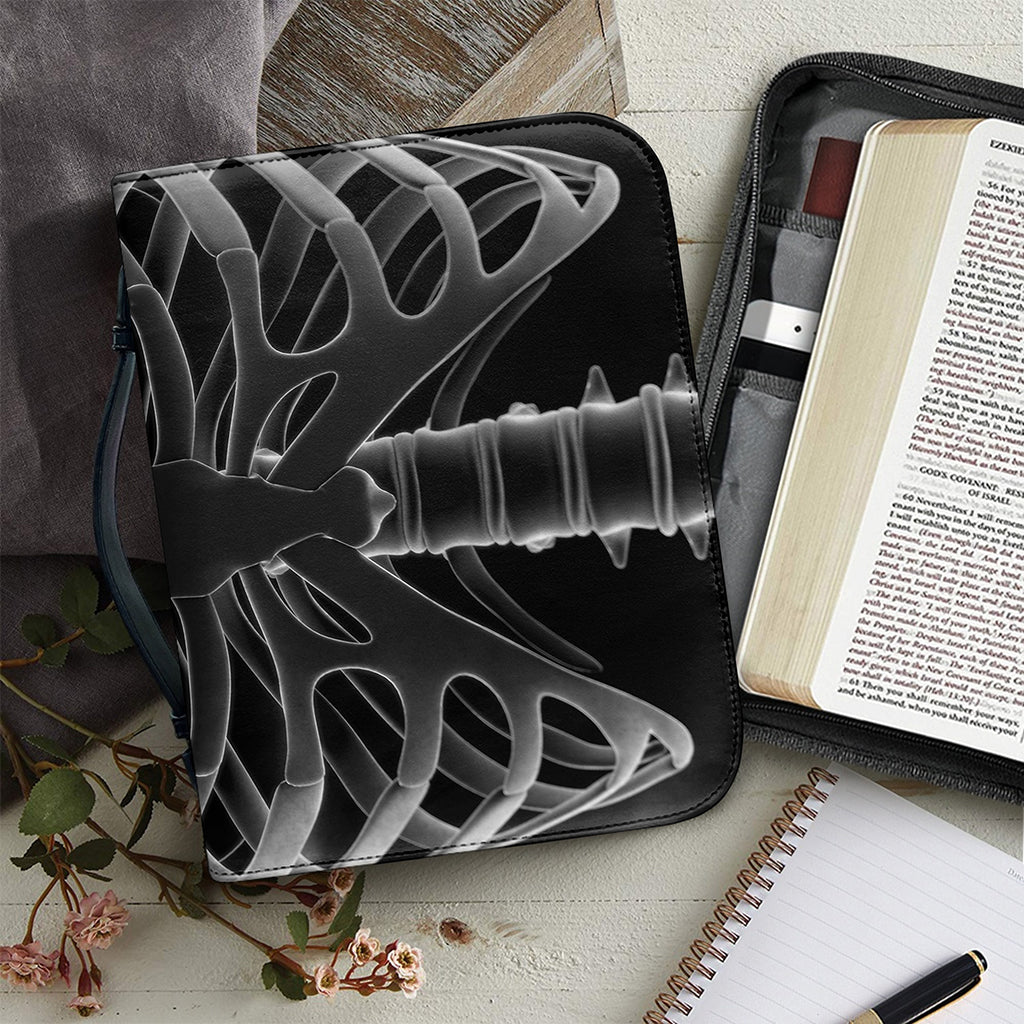 Radiologist X-Ray Film Print Leather Bible Cover