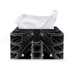 Radiologist X-Ray Film Print Leather Tissue Box Cover
