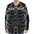 Radiologist X-Ray Film Print Long Sleeve Baseball Jersey