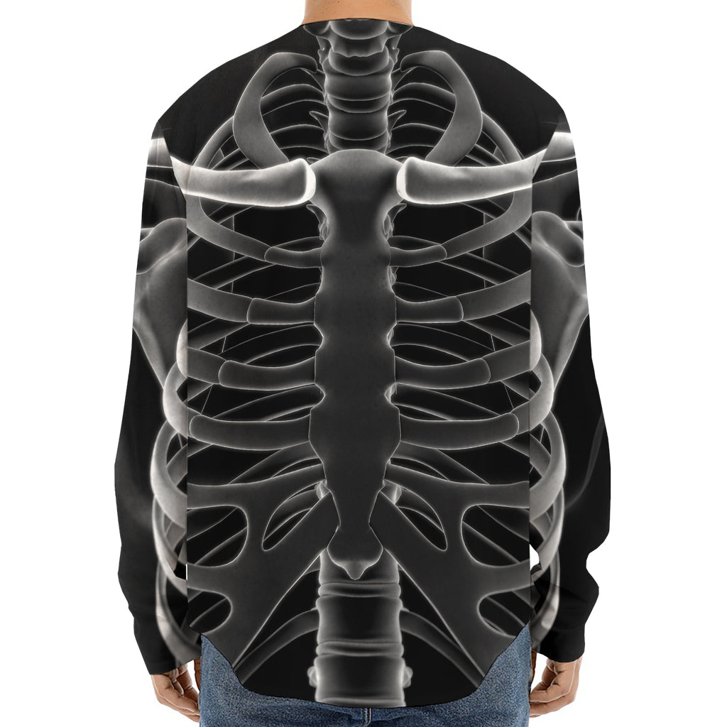 Radiologist X-Ray Film Print Long Sleeve Baseball Jersey