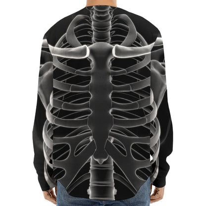 Radiologist X-Ray Film Print Long Sleeve Baseball Jersey