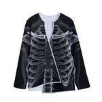 Radiologist X-Ray Film Print Long Sleeve Short Coat