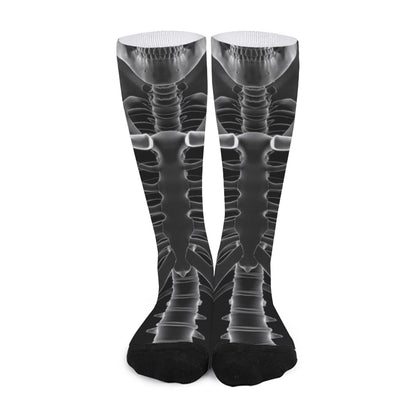 Radiologist X-Ray Film Print Long Socks