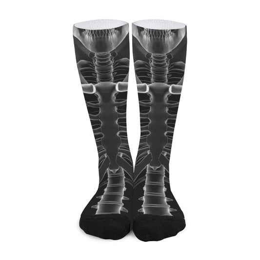 Radiologist X-Ray Film Print Long Socks